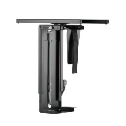 Rotating desktop computer holder
