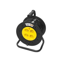 Prelungitor Power extension cable PR-61 4-sockets 50m drum PCV