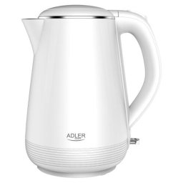 Fierbator Electric Kettle 1.0 L, Double-Wall Design, Stainless Steel Interior, Concealed Heating Element, Automatic Shut-Off,