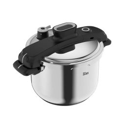 Oală sub presiune SafePlus 6L, inox, gătire rapidă, sistem de siguranță, compatibilă inducție ZILAN / ZLN5298