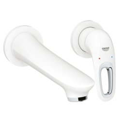 Baterie lavoar perete Grohe Eurostyle New White,pipa 203mm