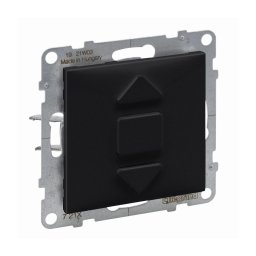 Legrand - Comandă pentru jaluzele SUNO, fără ramă, negru