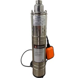 Pompa submersibila inox cu snec 1.1kW GW7183 cu plutitor, pompa apa put 1100W pentru irigatii si alimentare apa