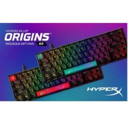 Tastatura HP HyperX Alloy 65 AUQ 56R64AA#ABA | Mecanica, RGB, USB-C, HyperX RED