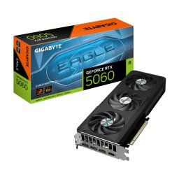 Placa Video Gigabyte GeForce RTX 5060 Eagle Max OC GV-N5060EAGLEMAX OC-8GD | 8GB GDDR7, 128-bit, PCIe 5.0