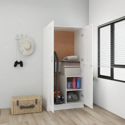 Sifonier, alb, 82,5x51,5x180 cm, PAL GartenMobel Dekor