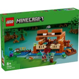 LEGO Minecraft Casa-Broasca 21256, set de construit pentru copii 8+