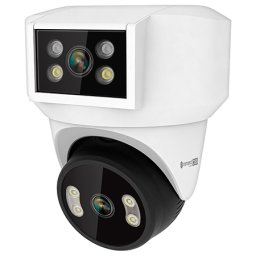Camera supraveghere Wi‑Fi PTZ Kruger&Matz Connect C180 Dual Lens 2+2MP IP65