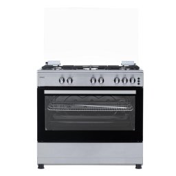 Aragaz Samus SM950AGRXS1, 90 cm, 5 arzatoare, cuptor 92L, inox