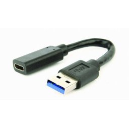 Adaptor Gembird A-USB3-AMCF-01 1x USB tip C la 1x USB 3.0 Negru