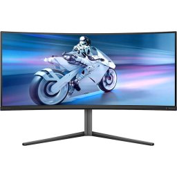 Monitor OLED Gaming Curbat Philips Evnia 6000 Line 34M2C6500 34 inch UWQHD 34 inch 0.03ms Black