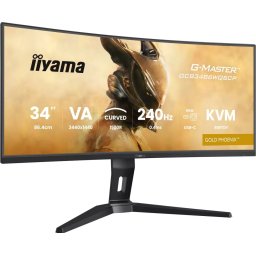 Monitor Iiyama G-Master GCB3486WQSCP-B1 Gold Phoenix 240Hz UWQHD 34inch VA 0,4ms Negru