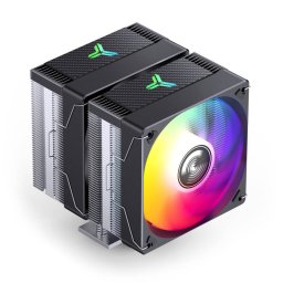 Cooler Procesor Jonsbo CR-3000E Dual-Tower ARGB 260W TDP Negru