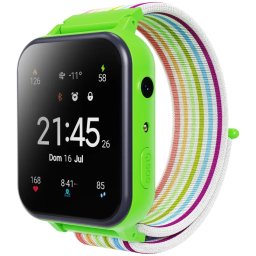 Smartwatch pentru Copii Canyon KW37 Alfie Ecran 1.69Inch Player MP3 Slot SIM Verde