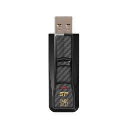 Memorie USB Blaze B50, 64GB, USB 3.0, Black, Silicon