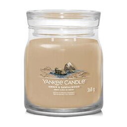 Yankee Candle Signature Amber & Sandalwood Świeca Duża 567g
