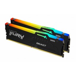 Kit Memorie KINGSTON FURY Beast RGB XMP/EXPO, 64GB, DDR5-5600 MHz, CL40
