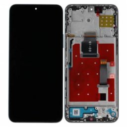 Display cu touchscreen si rama Honor 90 Lite Negru Service Pack