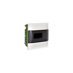 Legrand - Tablou electric încastrat 12M IP40, alb/negru