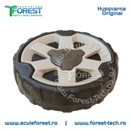 Roata fata originala pentru masina tuns gazon Husqvarna LC151, LC151S, LC356V, LC356VP, LC153S