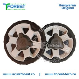 Roata fata originala KIT pentru masina tuns gazon Husqvarna LC140P, LC140SP