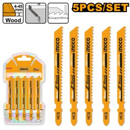 Set 5 Panze Fierastrau Pendular pentru Lemn , 74mm, 8TPI, PAL E i Placi Fibrolemnoase