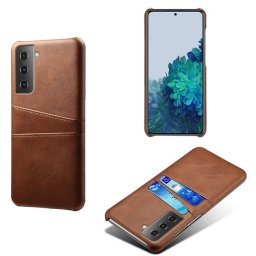Husa Samsung Galaxy S21 FE, Dual Card Slots, maro, S21FE-005