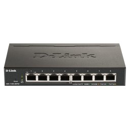 Switch D-Link DGS-1100-08PV2 8xGBit Managed PoE 64W Negru