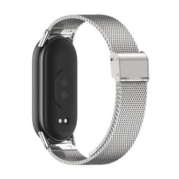 TECH-PROTECT Milaneseband compatibila cu Xiaomi Mi Band 8 / 8 NFC Silver