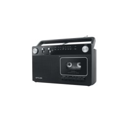 Radio Cu Caseta MUSE M-152 RC Tuner Analog FM/MW Microfon Incorporat Negru