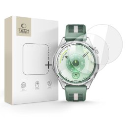Accesoriu smartwatch TECH-PROTECT Glass Fit Plus compatibila cu Huawei Watch GT 6, 46mm, Transparent