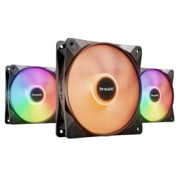 be quiet! LIGHT WINGS LX 120mm PWM High Speed 3-Pack Black Carcasă calculator Ventilator 12 cm Negru 3 buc.