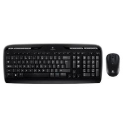 Tastatura Kit Tastatura cu Mouse Wireless Desktop MK330 920-008533, layout DE, Negru