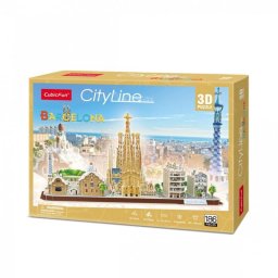PUZZLE 3D CUBIC FUN CITY LINE 306-20256 - BARCELONA