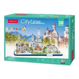 PUZZLE 3D CUBIC FUN CITY LINE 306-20267 - BAVARIA