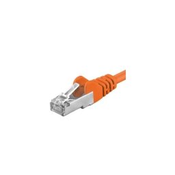 Patchcord SFTP RJ45-RJ45 Cat.6A, 3m, portocaliu, "SFTP-6A-3-O