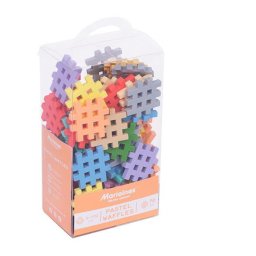 Mini blocuri pastelate Waffle 70 bucăți