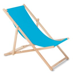 Șezlong clasic din fag GreenBlue GB183 albastru
