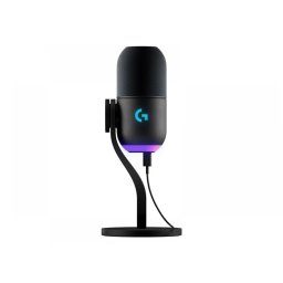 LOGITECH Yeti GX Dinamic RGB játékmikrofon LIGHTSYNC negru