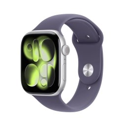 APPLE Watch Series 11 GPS 46mm argint aluminiu toc ceață lila curea sport M/L