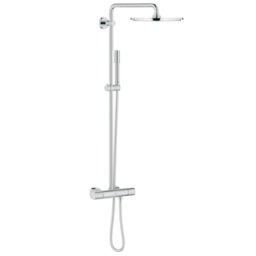 Coloana de dus cu termostat Grohe Rainshower System 310 crom lucios