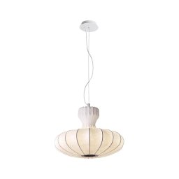 Candelabru LED suspendat pe cablu BOLA LED/11W/230V + 1xE27/5W CRI 90 alb