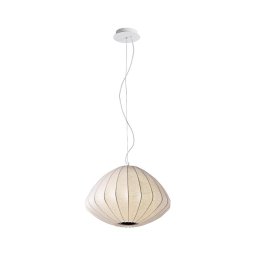 Lustră LED suspendată pe cablu BOLA LED/11W/230V + 1xE27/5W, crem