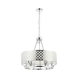 Open Design OR84375 - Lustru suspendat pe lanț VERNO 6xE14/12W/230V crom lucios