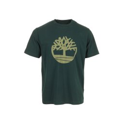 TIMBERLAND T-Shirt Northwood Tree Logo Tee Scarab TBC0YHACEA11 301 dark green