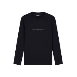 EMPORIO ARMANI Bluză EM004584AF13669 MC540 black -ea logo 16cm