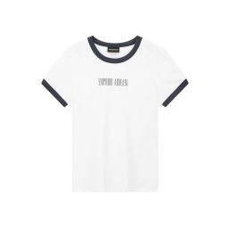 EMPORIO ARMANI T-Shirt EW004968AF12571 M0376 white/grey