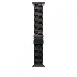 Accesoriu Smartwatch Apple Watch Milanese Loop MGHR4ZM/A | 49mm, Titanium Negru, Small
