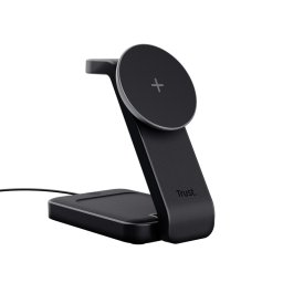 Stand de Incarcare Trust TR-25464 | 3-in-1, USB-C 20W, iPhone/AirPods/Apple Watch, Negru