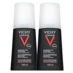 Vichy Homme Deodorant 24H Ultra-Refreshing Deodorant 2 x 100 ml